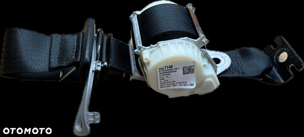 P8 GMC YUKON XL IV 2015 - PAS BEZPIECZEŃSTWA PRAWY TYŁ II RZĄD 84461146 - 2