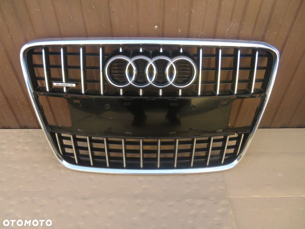 ATRAPA GRILL AUDI Q7 I LIFT S-LINE 4L0 10-15R DEMONTAŻ KRAKÓW - 3