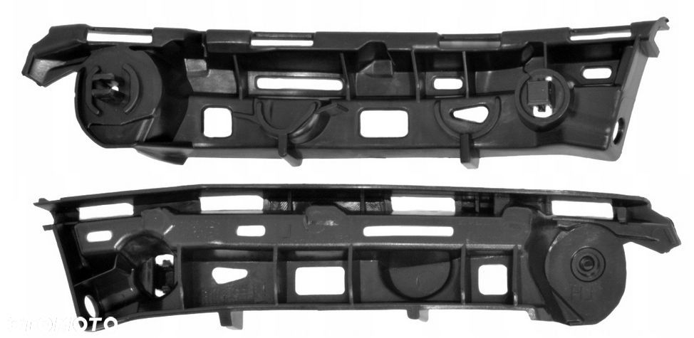 Toyota AYGO 2014-2022 ślizg mocowanie uchwyt zderzaka PRAWY przód - 2