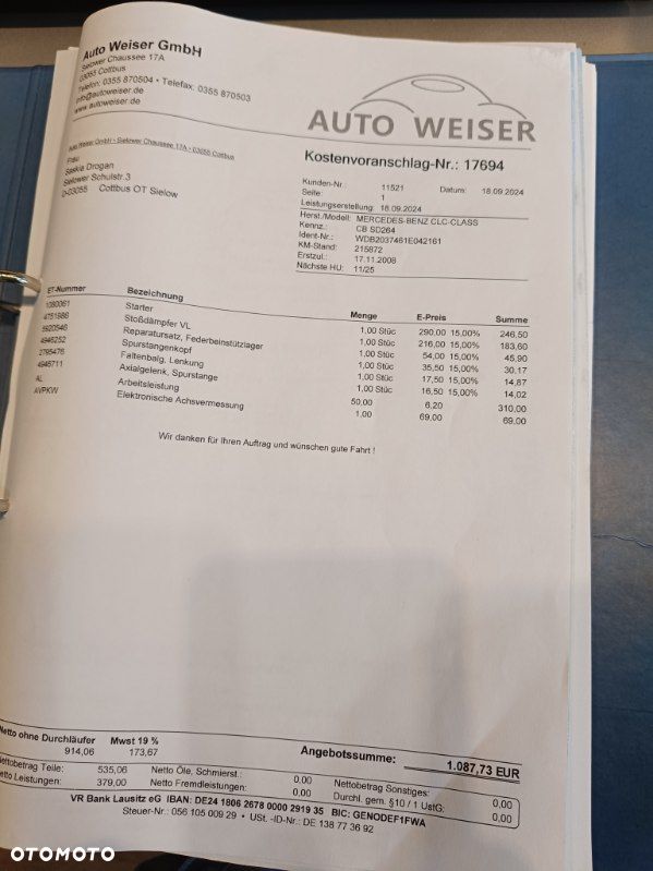 Mercedes-Benz CLC - 32