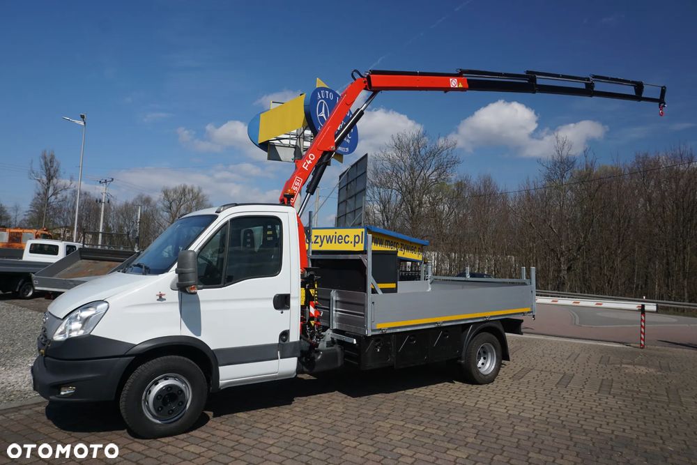 Iveco 35C14 wywrotka żuraw HDS - 17