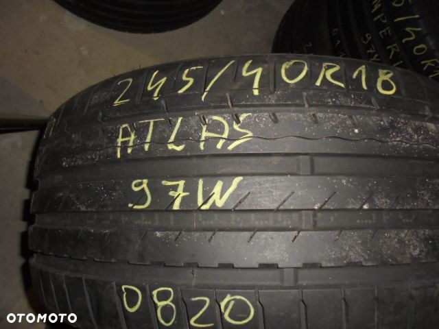 OPONA POJEDYNKA 245/40R18 ATLAS SPORT GREEN DOT 0820 8MM - 1
