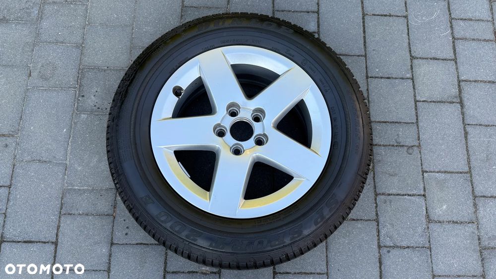 Nowe koło r15 5x100 ET38 195/65 zapasowe dojazdowe zapas alufelga dojazdówka