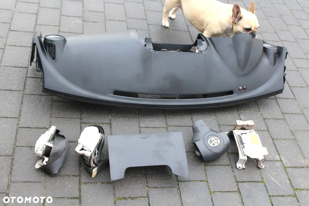 KONSOLA DESKA PODUSZKI PASY SENSOR PODUSZKI TOYOTA RAV 4 III KOMPLET