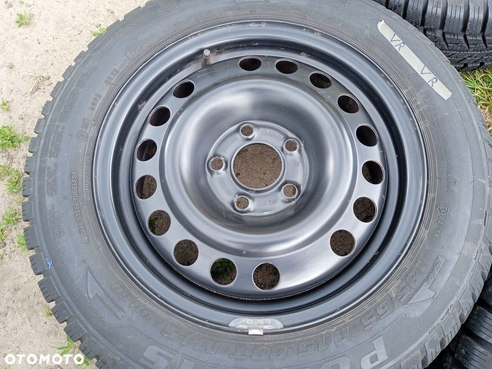 koła zimowe 5x110 Opel Astra G Combo C Corsa C Vectra B opony 185/65 R15 9m - 2
