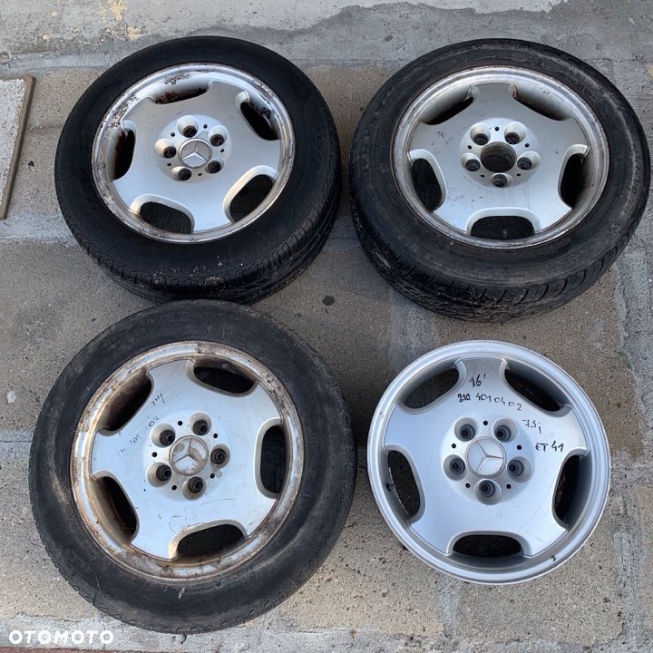 MERCEDES felga felgi komplet 16" ET 41 a2104010402 vito viano e - 1
