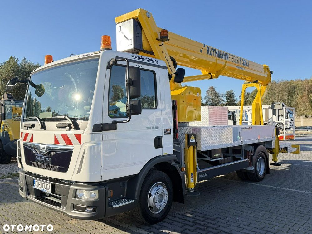 MAN TGL 7.150 Zwyżka Ruthmann T330 33-Metry w bok 21m Mały przebieg - 5