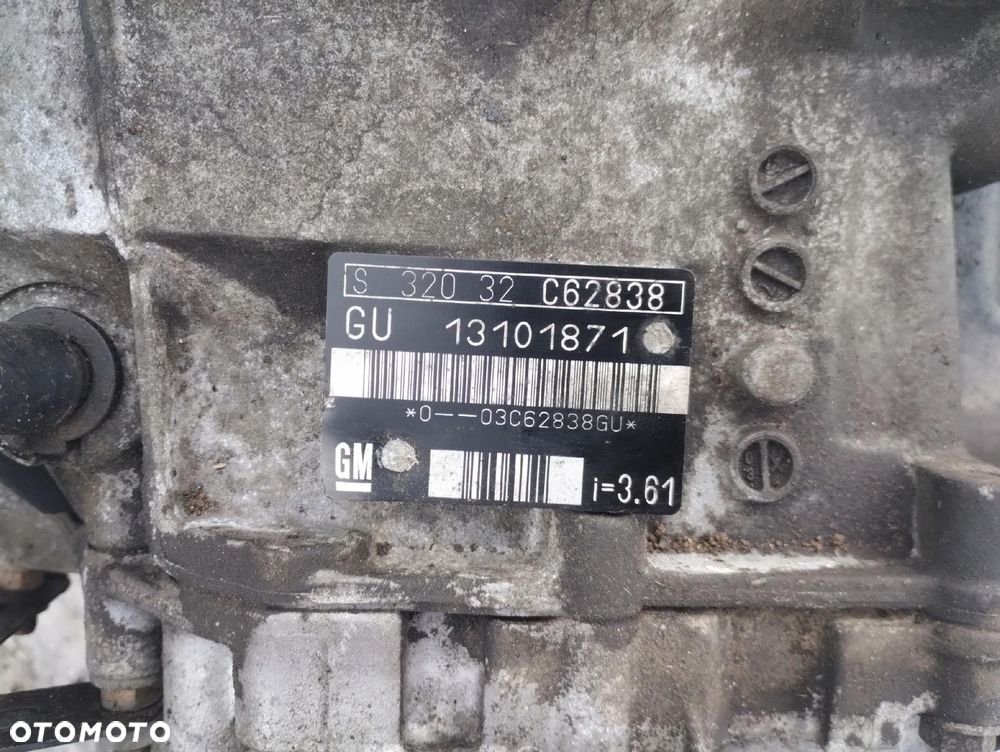 Opel Vectra C 2.2 Dti Skrzynia Biegów 13101871 - 6