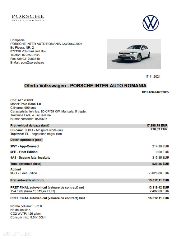 Volkswagen Polo 1.0 MPI Base - 15
