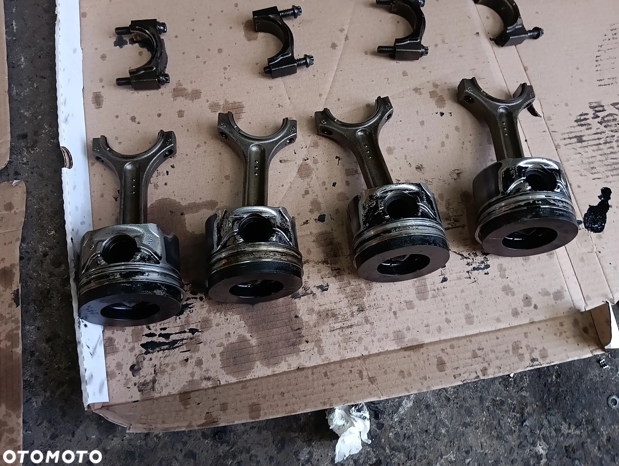 bmw f20 f21 f30 2.0d 15r b47d20a blok silnika wal korbowy panewki tloki pompa oleju 851375608 - 9