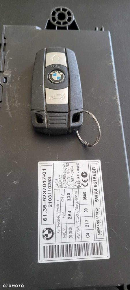 Komputer sterownik silnika DDE CAS zestaw BMW 3 320d N47D20C  F vat - 3