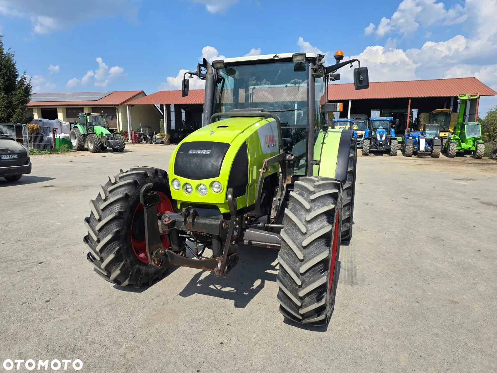 Claas Celtis 456 RX + TUZ + ŁADOWACZ MX100 - 9