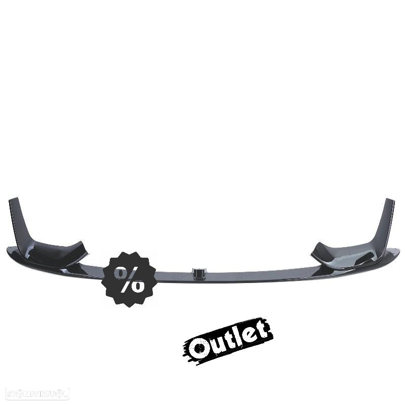 C011011C1 SPOILER LIP FRONTAL BMW F80 M3 F82 F83 M4 14- PRETO BRILHANTE - 7