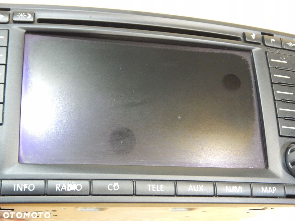 vw t5 multivan radio cd navi 7h0035191b uszkodzone - 3