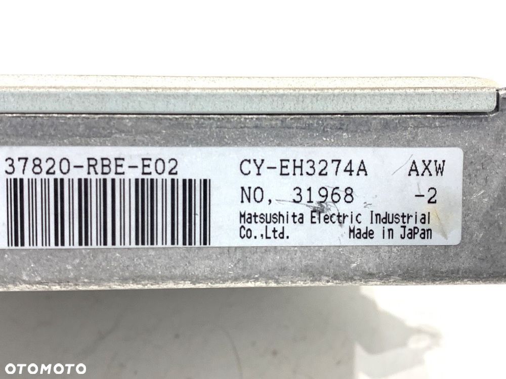 KOMPUTER SILNIKA  HONDA ACCORD VII Tourer (CM, CN) 2003 - 2008 2.0 (CM1) 114 kW [155 KM] benzyna - 4