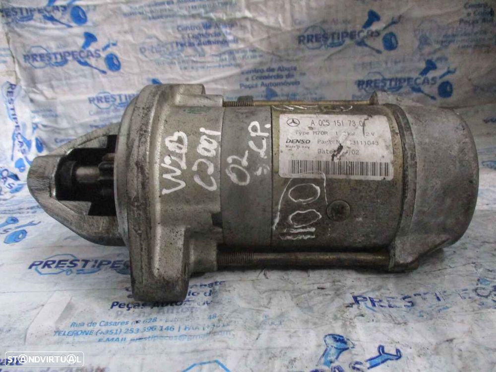 Motor De Arranque A0051517301 MERCEDES W203 2002 C200i - 4