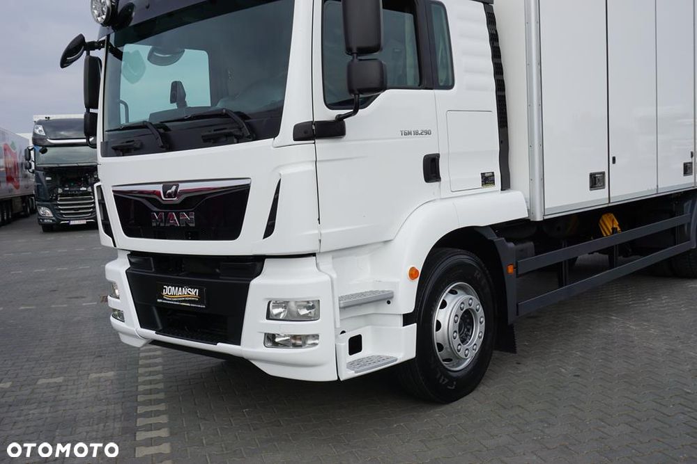 MAN TGM / 18.290 / EURO 6 / IZOTERMA + WINDA / 18 PALET / OTWIERANY BOK - 23