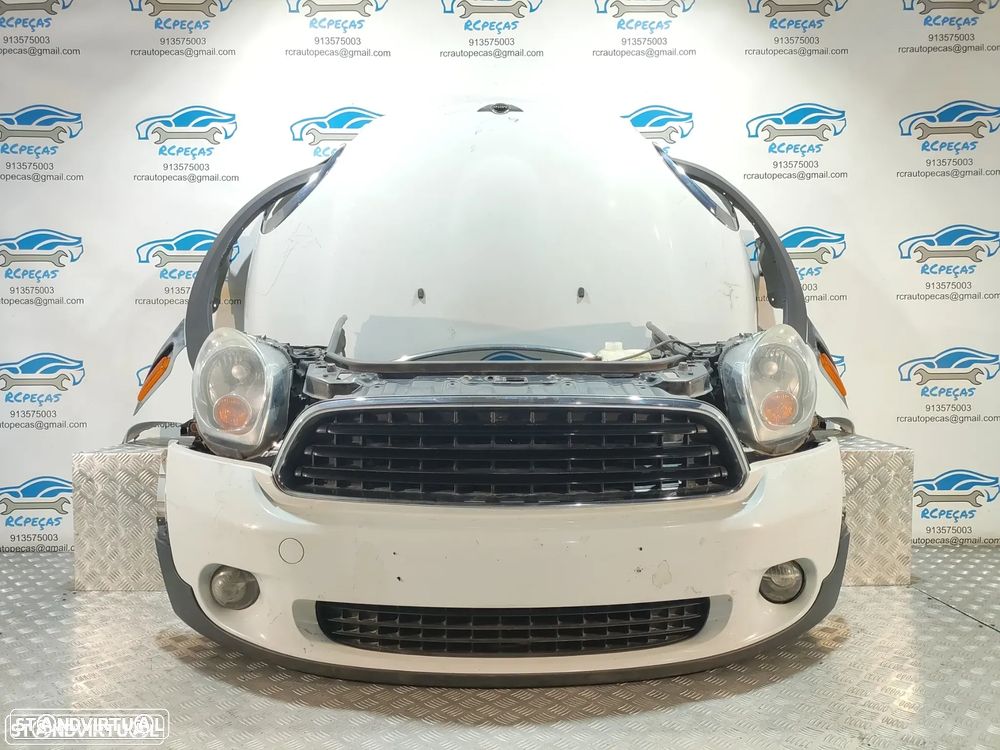 Frente Completa Mini Cooper - R60 | R61 - COUNTRYMAN | PACEMAN - Parachoques | Parachoque | Grelha | Grelhas | Otica | Oticas | Guarda Lamas | Lama | Capo | Capot | Reforço | Fibra | Radiador | Ventilador | Radiadores | Para-choques | N16B16A - 2