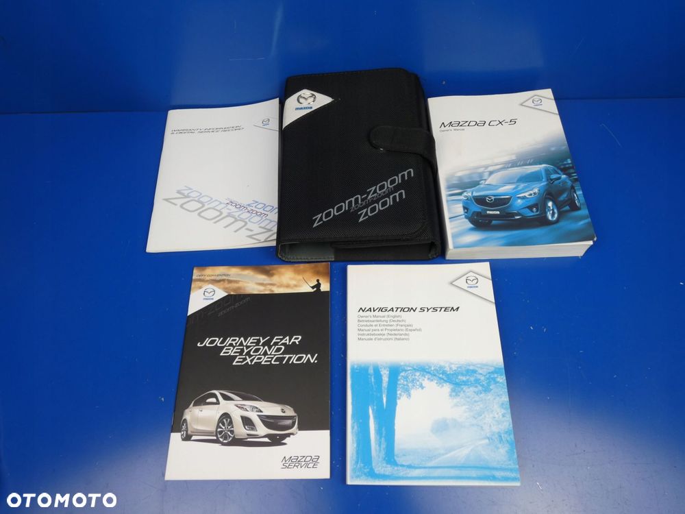 MAZDA CX5 CX-5 2012- KSIĄŻKI ETUI INSTRUKCJA - 1