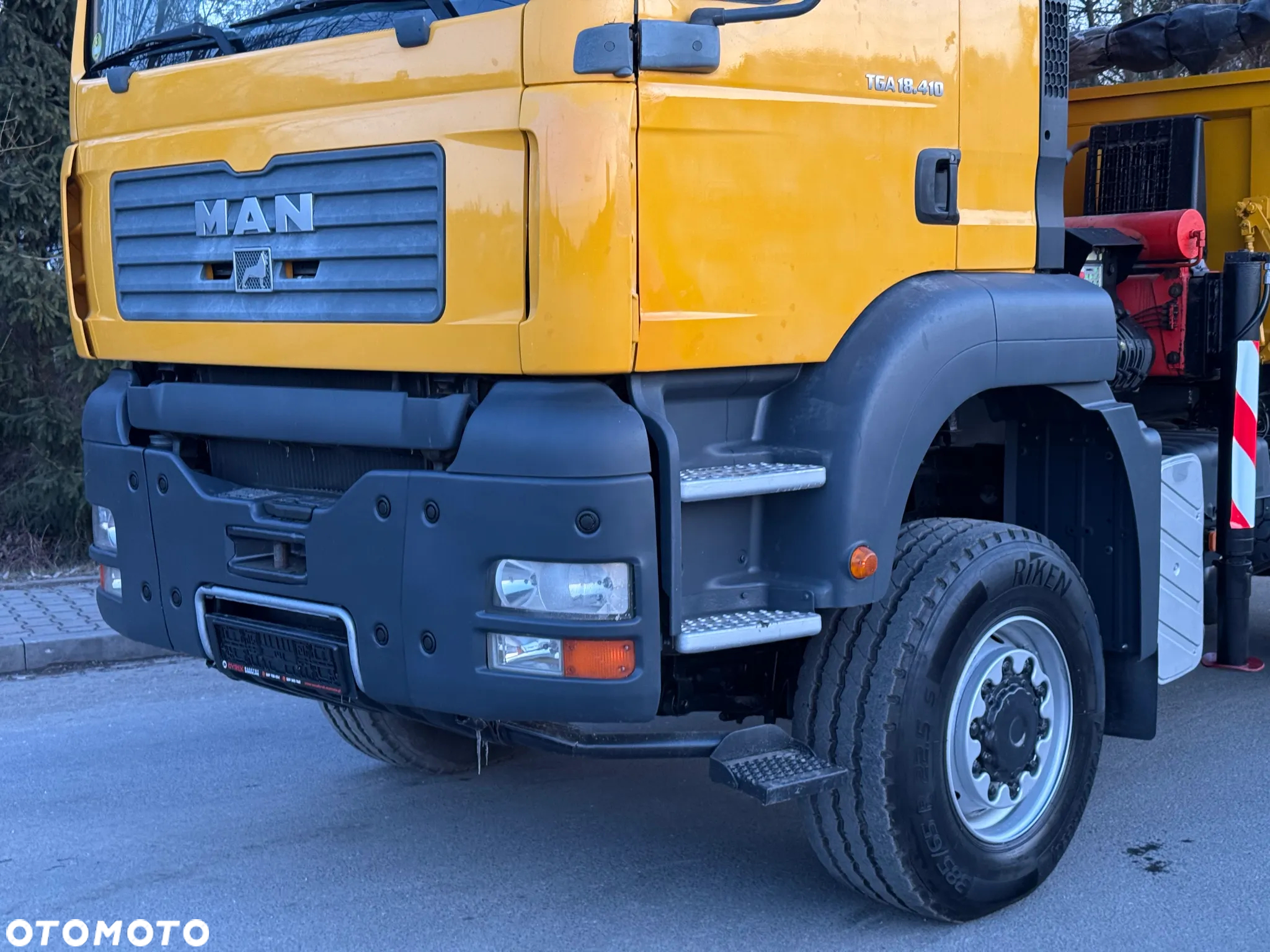 MAN * MAN TGA 18-410 * KIPER WYWROTKA * 4x4 * HDS Palfinger PK16500* Sprowadzony* Bardzo Dobry Stan * - 14