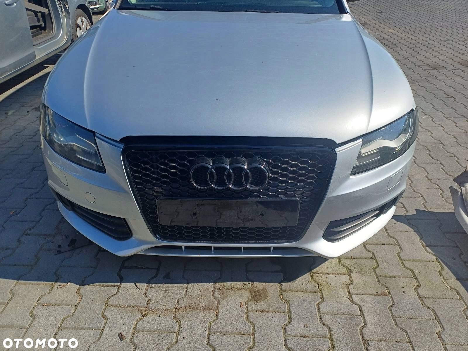 KOMPLETNY PRZÓD MASKA ZDERZAK LAMPA AUDI A4 B8 LX7W - 1