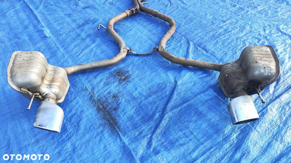 WYDECH TŁUMIK LEWY PRAWY SONDA LAMBDA RURA WYDECHOWA MERCEDES SL R230 W230 SL500 5.0 V8