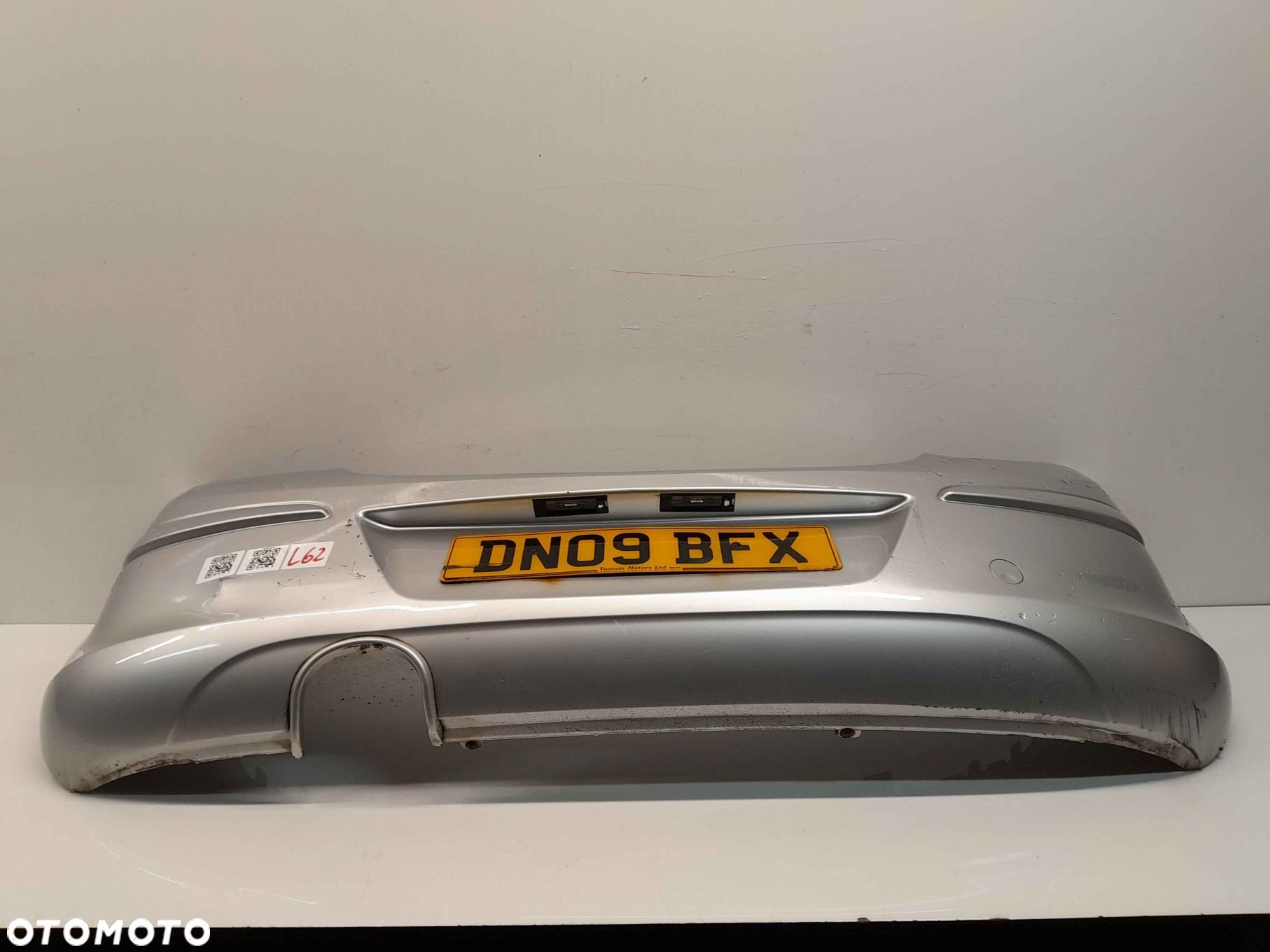 } ZDERZAK TYŁ TYLNY OPEL CORSA D Z157 SREBRNY 5D 5 DRZWI HB - 1