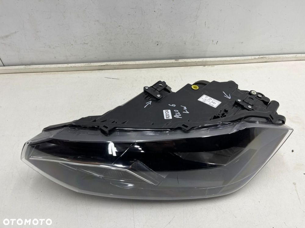 Lampa reflektor VW Polo 6 VI 2g 17-21r. LEWA przednia zwykła H7 lewy przód zamiennik TYC - 11