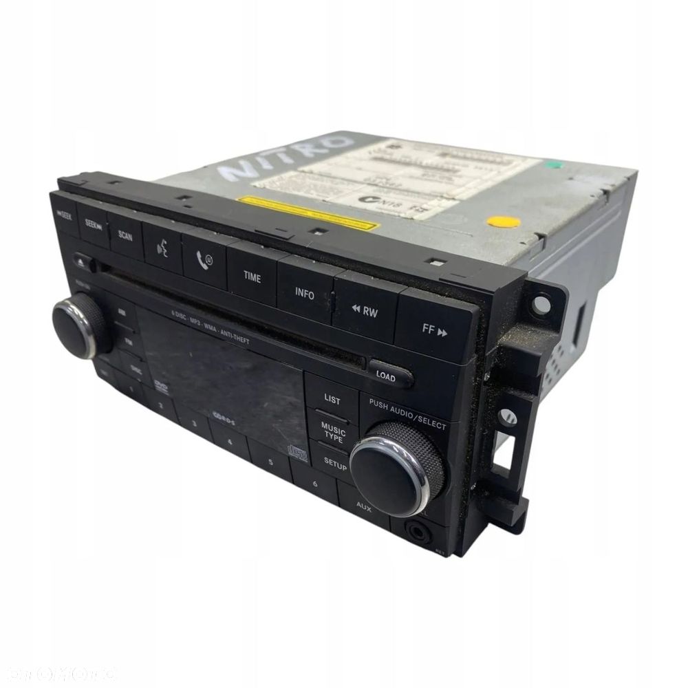 RADIO RADIOODTWARZACZ VW GOLF VI CADDY III TOURAN 5K0035156A ORYGINAŁ - 4