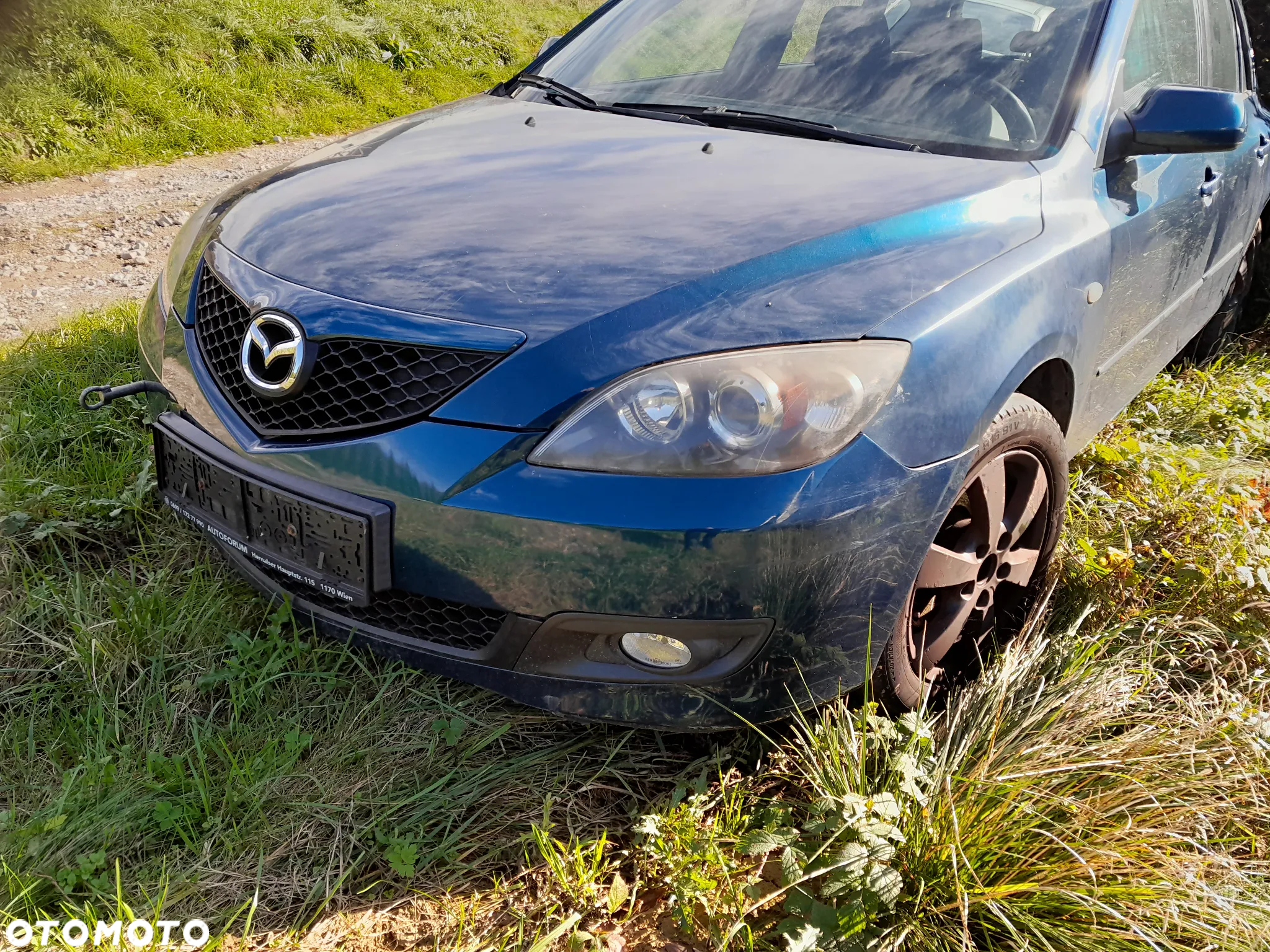 Mazda 3 03-09 BK HB Maska zderzak pas atrapa lampa  32C - 6