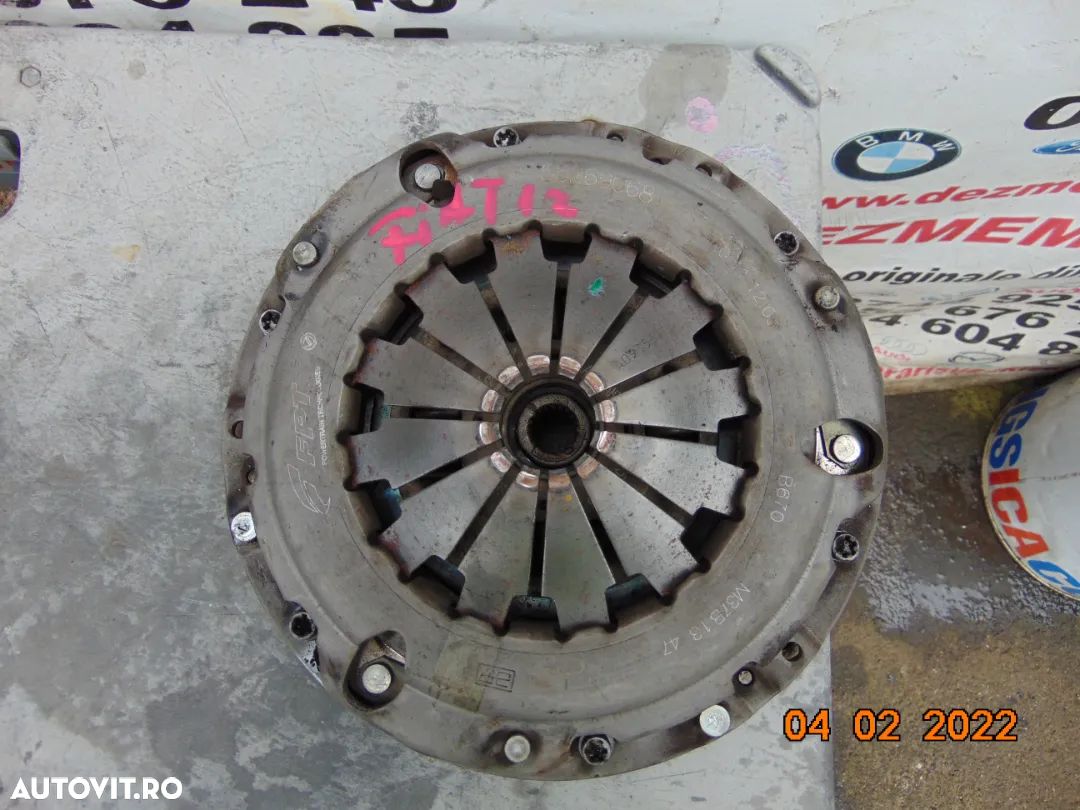 Ambreiaj fiat 500 1.2 Ford ka 1.2 volanta placa presiune disc ambreiaj 500c 500l alfa romeo mito pa - 1