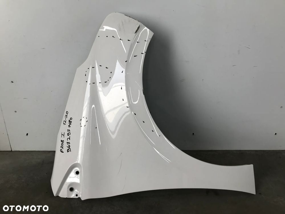 Błotnik Peugeot 208 I prawy przód przedni 12-20 9672971480 - 1