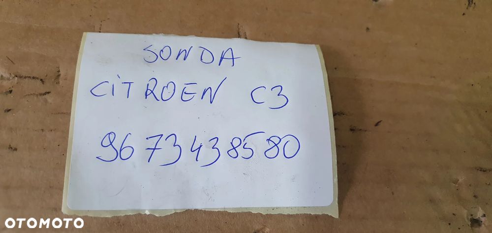 Sonda lambda czujnik Citroen C3 II 1.0 VTI 9673438580 - 9