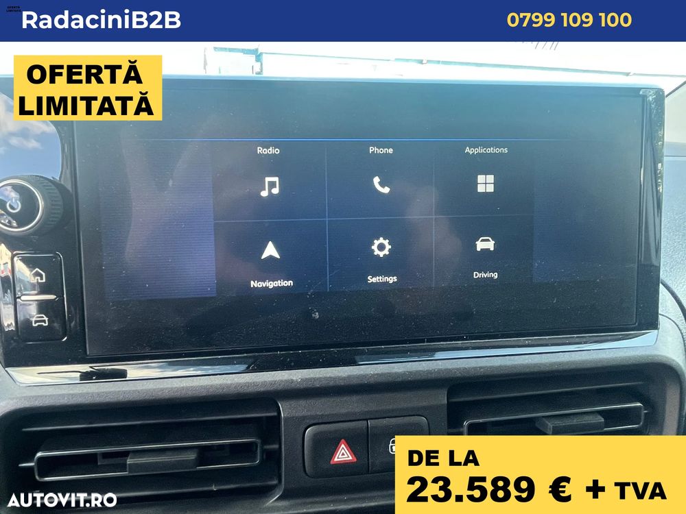 Opel Combo L1 IZOTERMA CU TEMPERATURA CONTROLATA BB04 - 14