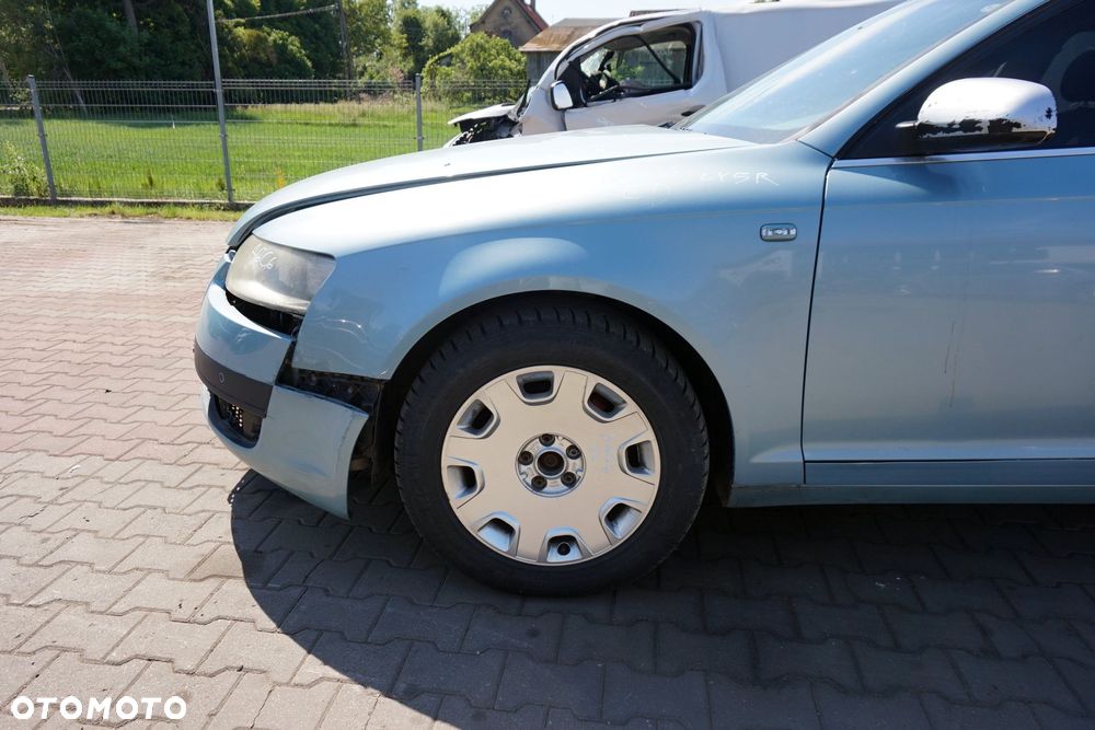 BŁOTNIK PRZEDNI LEWY A6 C6 LY5R  NIEBIESKI AUDI 2004-2008 - 1
