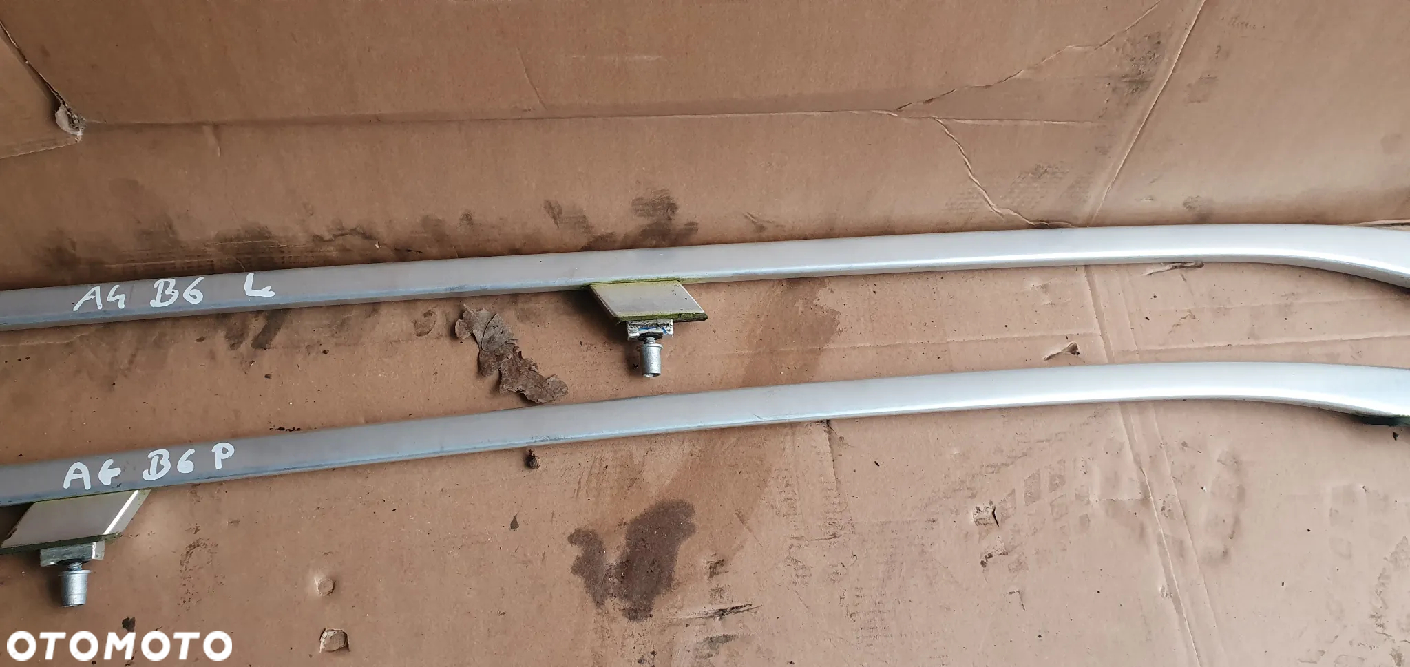 Relingi dachowe reling prawy lewy Audi A4 B6 - 3