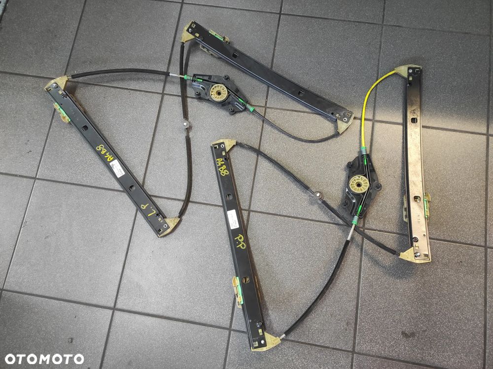 AUDI A4 B8 AVANT KOMBI SEDAN PODNOŚNIK MECHANIZM PODNOSZENIA SZYBY LEWY PRAWY PRZEDNI SPRAWNY GWARANCJA 8K0837461A 8K0837462A WYSYŁKA !!!!