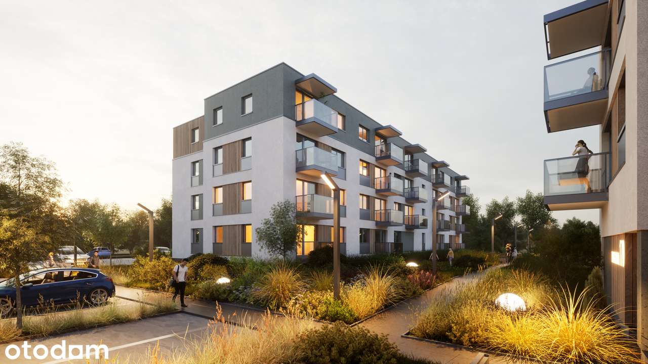 2-pokojowe mieszkanie 53m2 + balkon Bez Prowizji