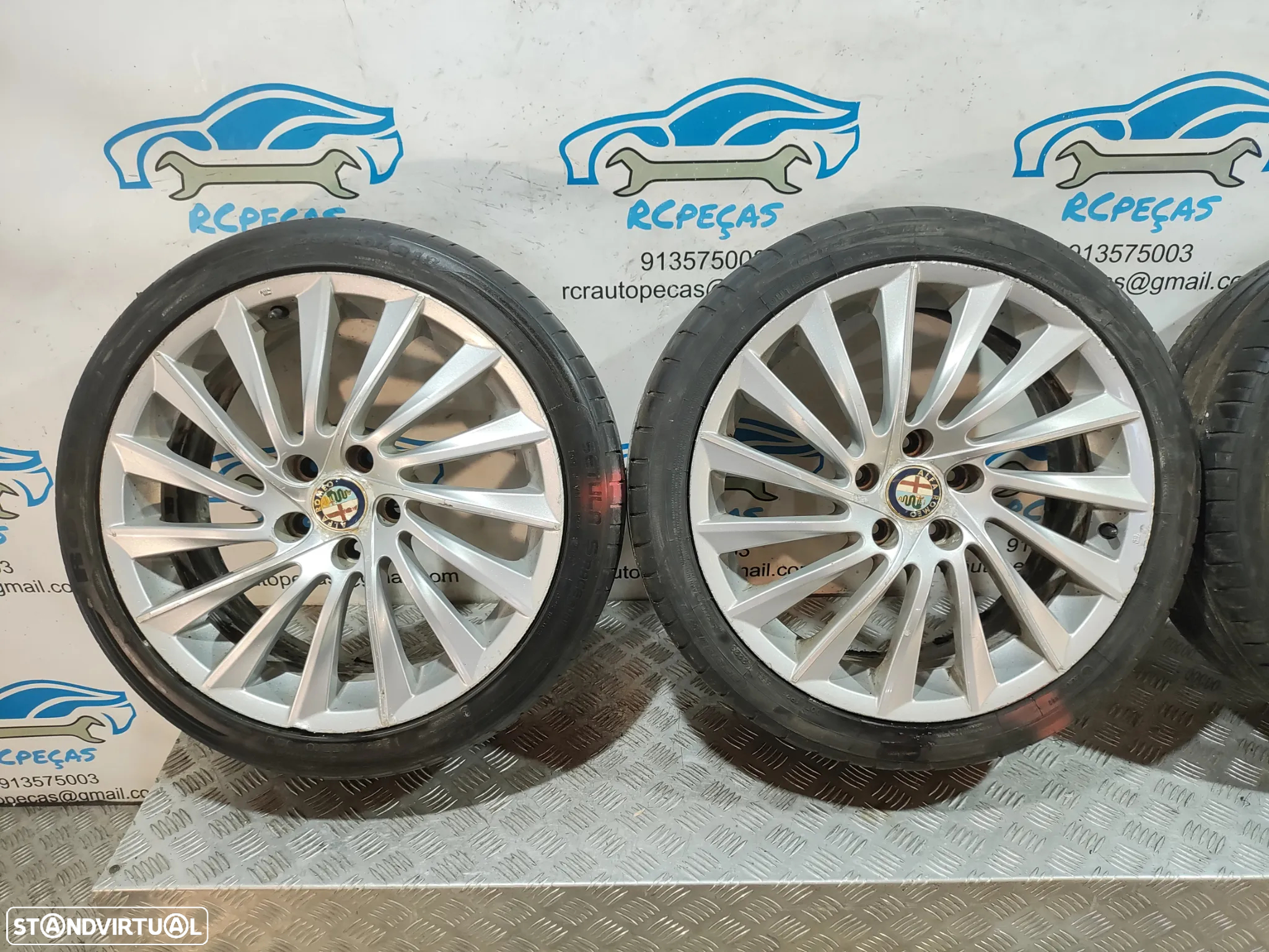 Conjunto Jantes 18 Originais Alfa Romeo Giulietta 7,5J ET41 5x110 - 4