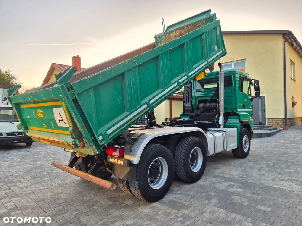 MAN TGS 26.500 6X4 Wywrotka Meiller-Kipper Bordmatic Hydroburta Resor Manual Euro6 Z Niemiec - 3