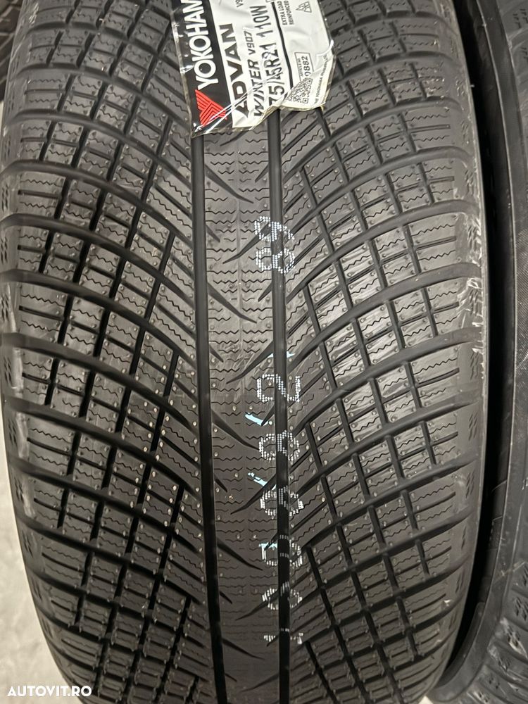 Vând 4 anvelope 275/45/21 Yokohama de iarnă noi - 3