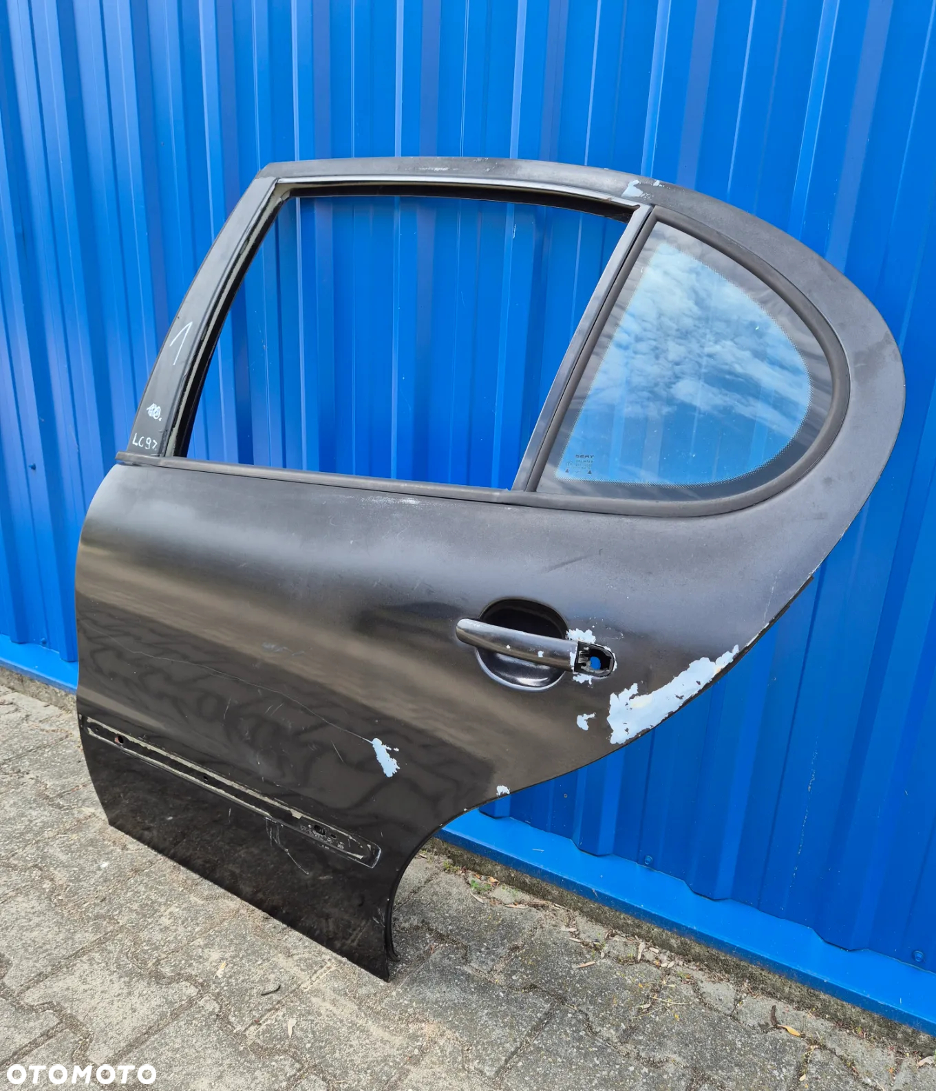 DRZWI TYŁ LEWY LEWE SEAT LEON I ( 1 ) | SEAT TOLEDO II ( 2 ) LC9Z CZARNE - 25