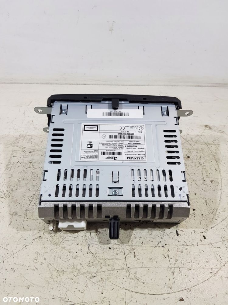 radio radioodtwarzacz cd 281155216r dacia duster i dokker bez kodu - 5