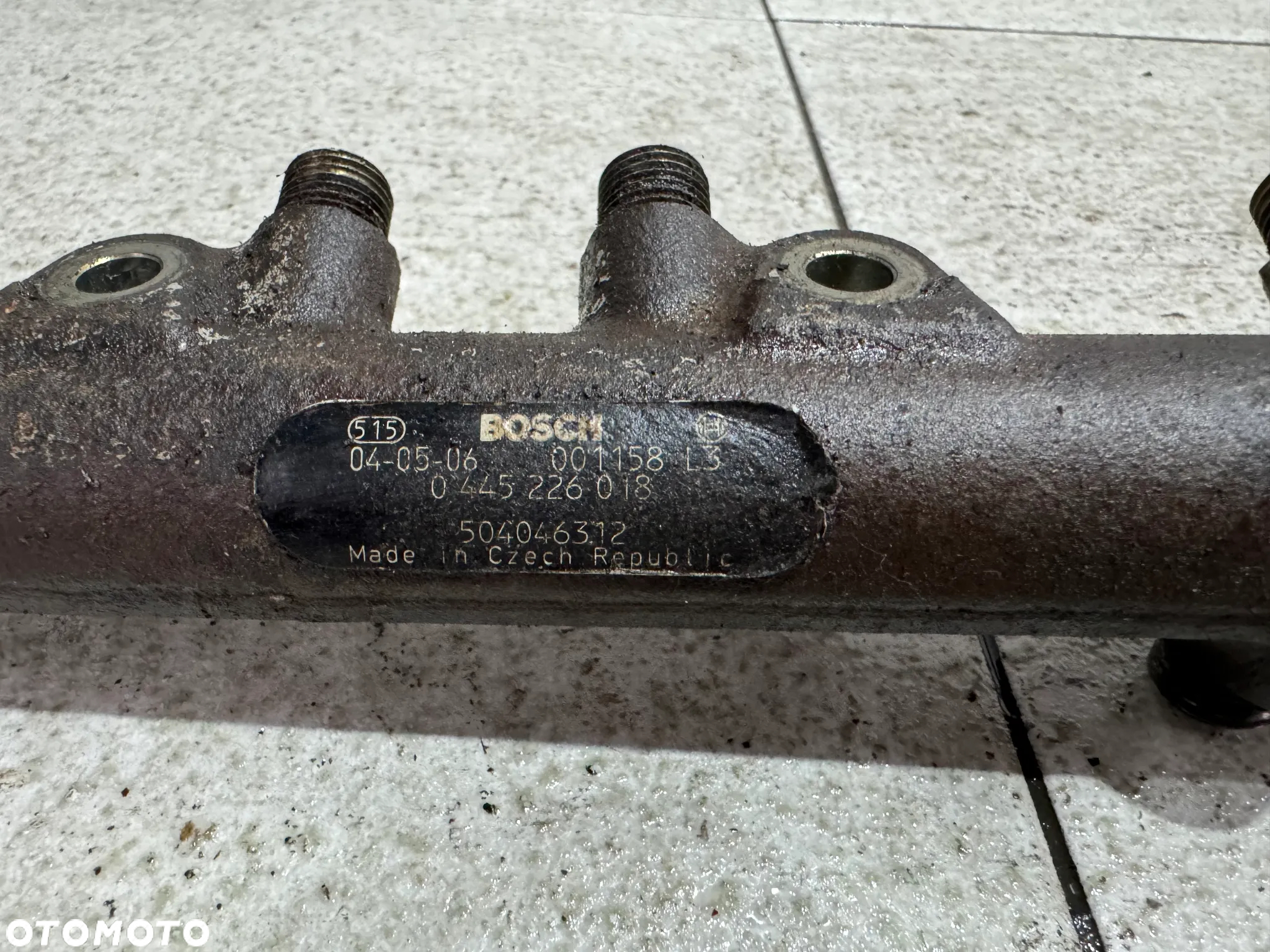Listwa wtryskowa paliwa 5.9 Iveco Eurocargo 504046312 - 2