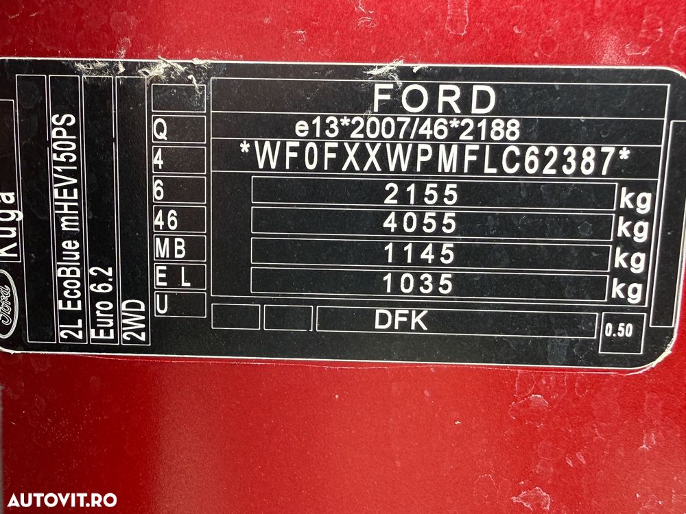 Ford Kuga 2.0 EcoBlue mHEV FWD Titanium X - 12