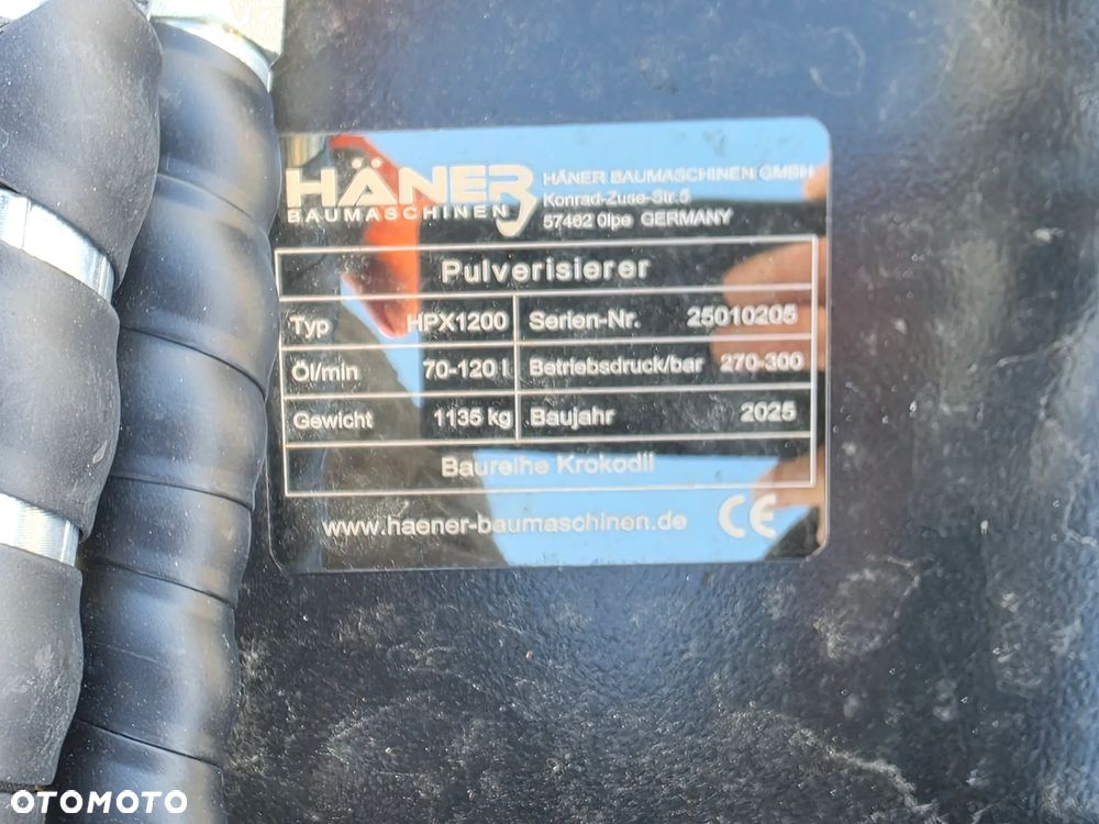 Inny Nowe szczęki kruszące HANER HPX 1200, waga 1135 KG - 16