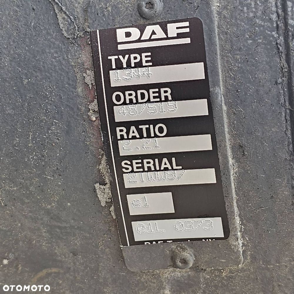 MOST TYLNY DAF XG 480 FT 2.21 1344 2022R - 6