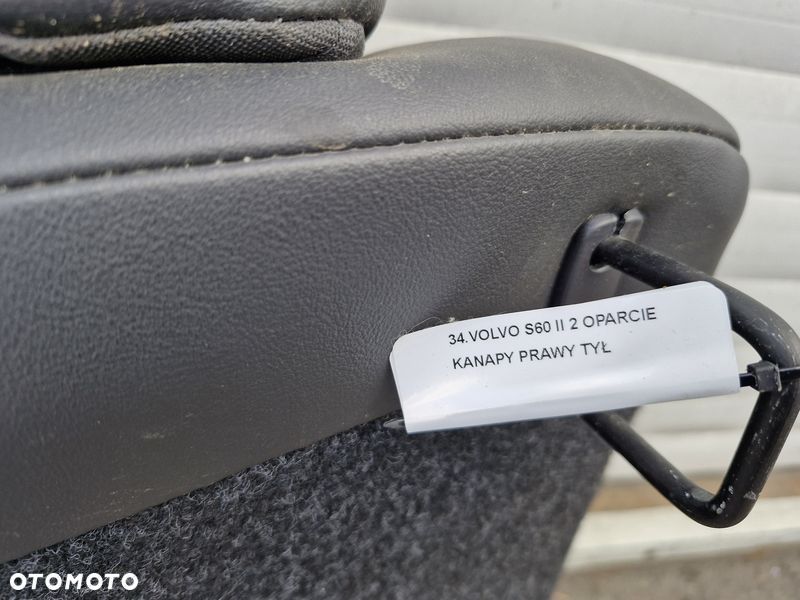 VOLVO S60 II 2 OPARCIE KANAPY PRAWY TYŁ - 6
