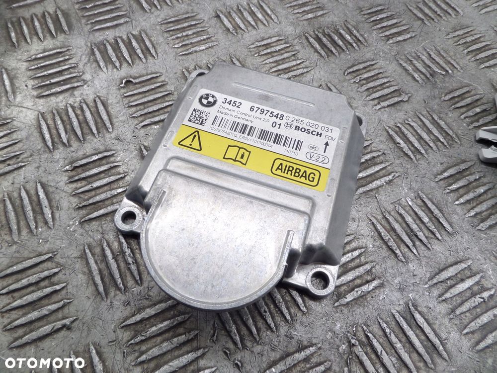 bmw f10 f11 f01 f07 f12 f06 moduł sterownik poduszek airbag 6797548 - 1