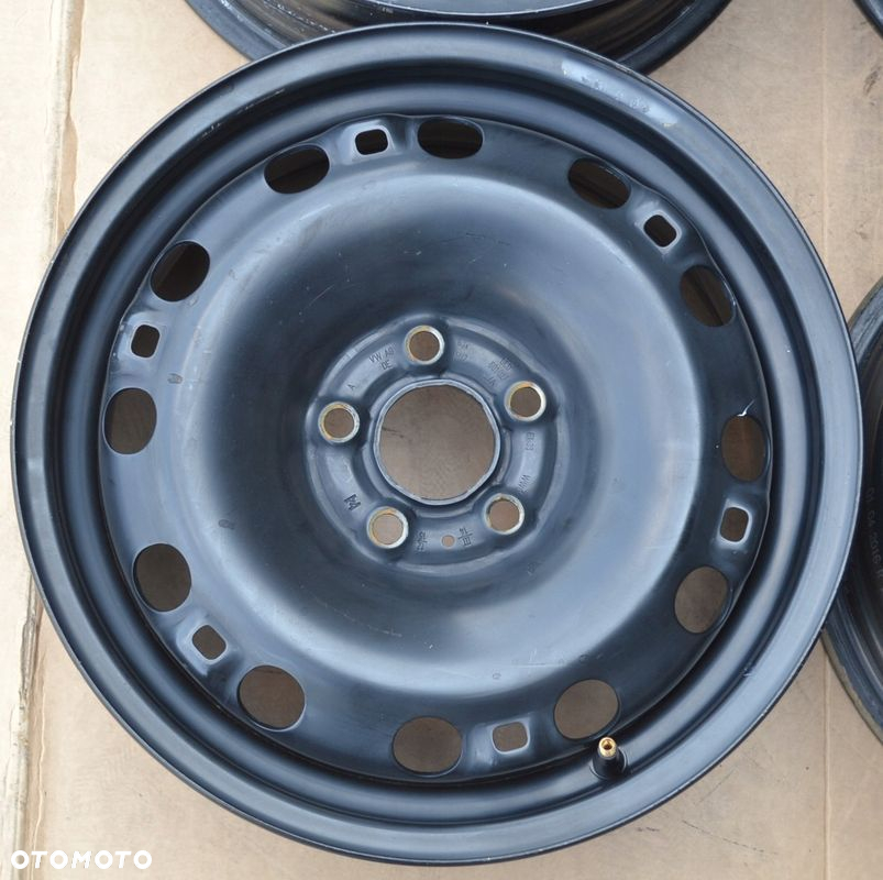 FELGI STALOWE OEM VW SKODA SEAT 5x100 6J15 ET 38 x4szt F-533 - 5